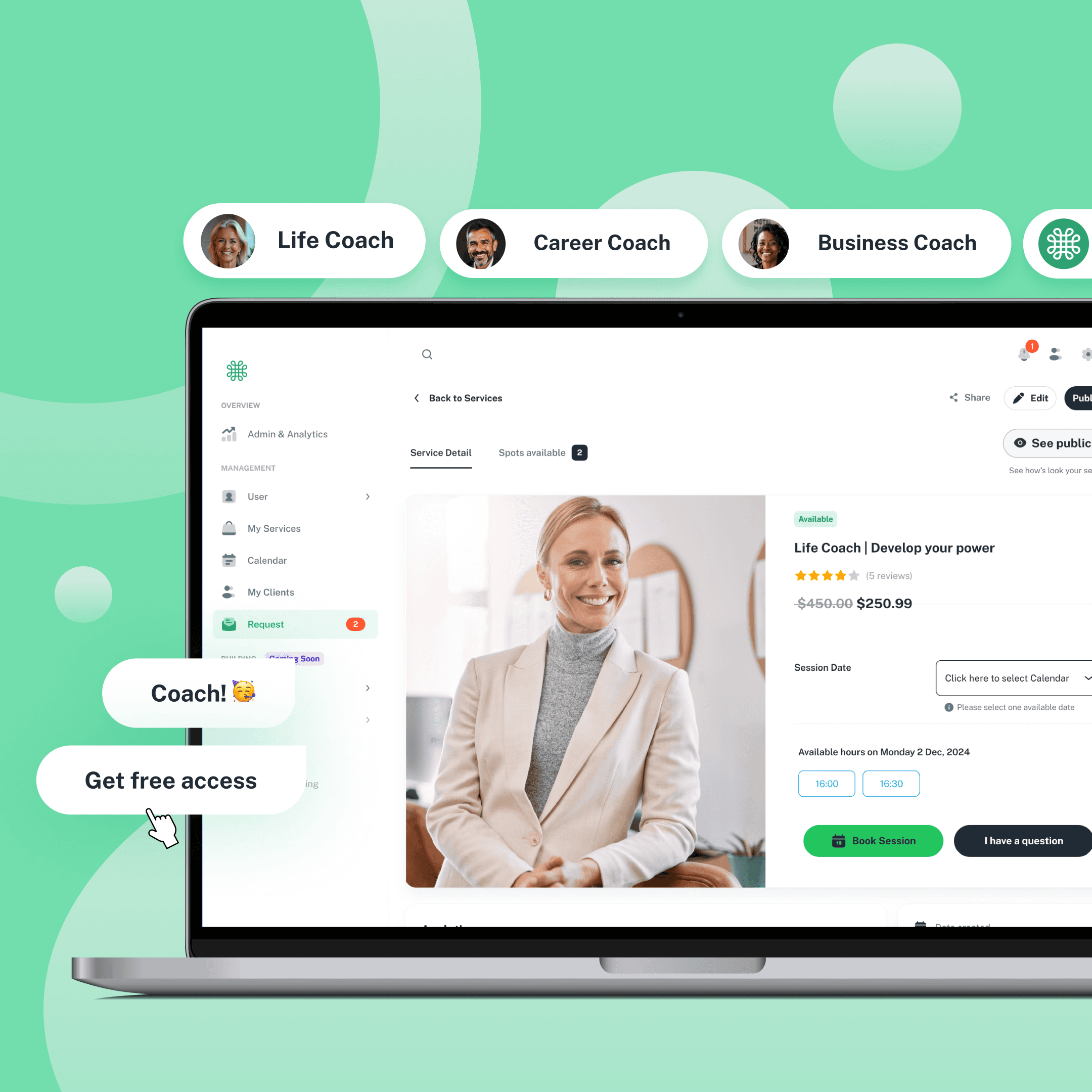 All-in-One Coaching Platform