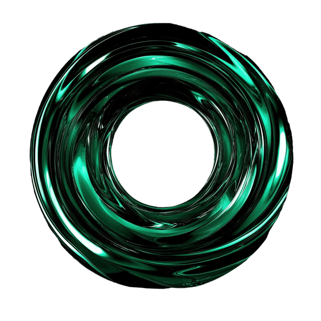 Spinning gradient ring